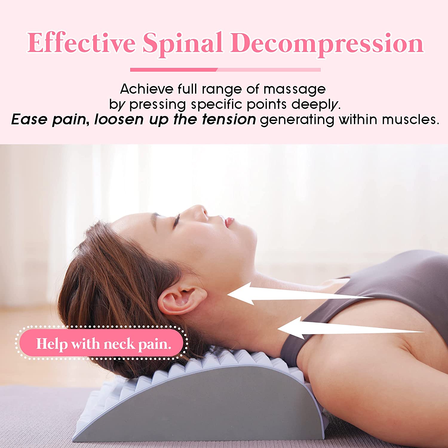 Lower Back Pain Relief Treatme - огляд і ціна Back Stretcher Lumbar