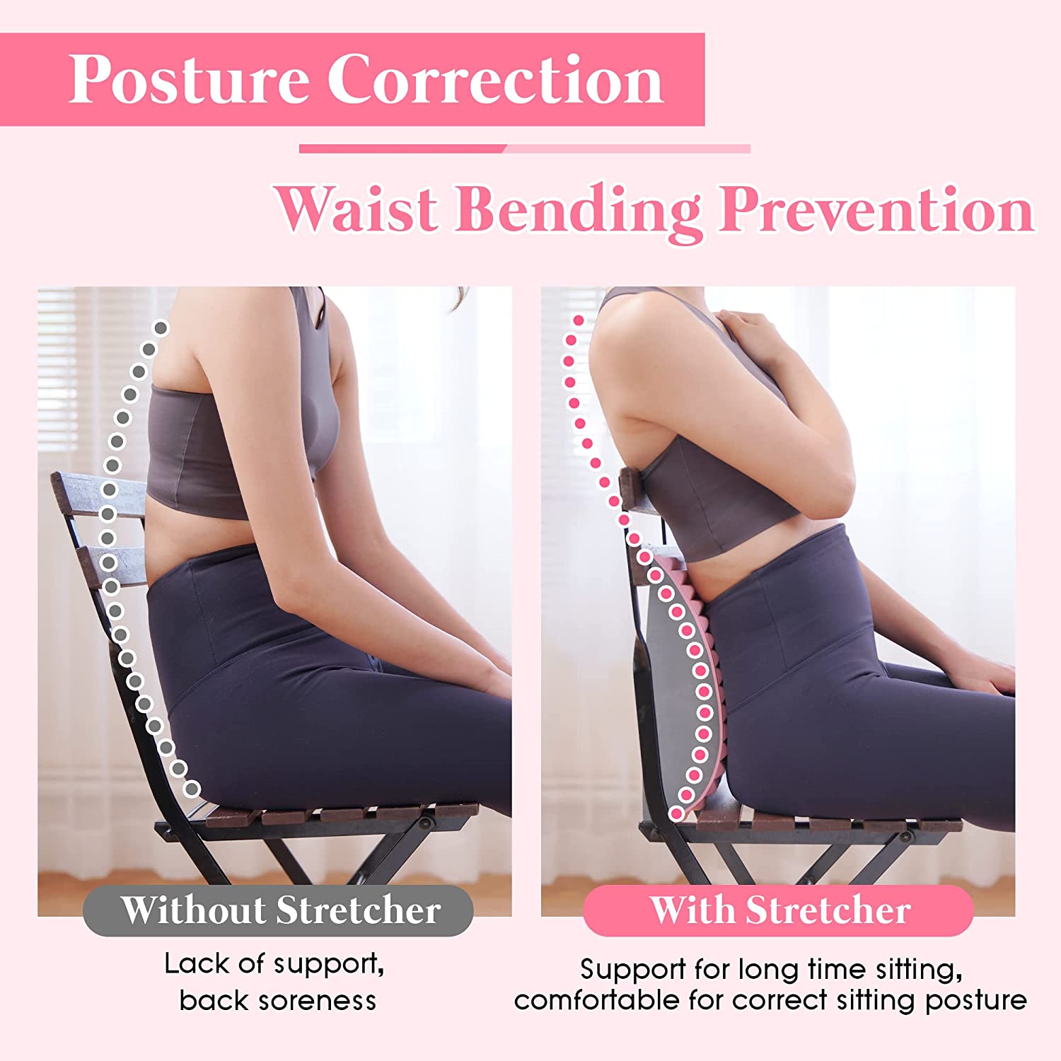 Lower Back Pain Relief Treatme - огляд і ціна Back Stretcher Lumbar