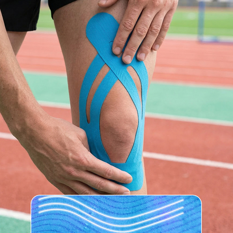 10PCS Kinesiology Tape For Kne - огляд і ціна Kinesiology Tape Sports