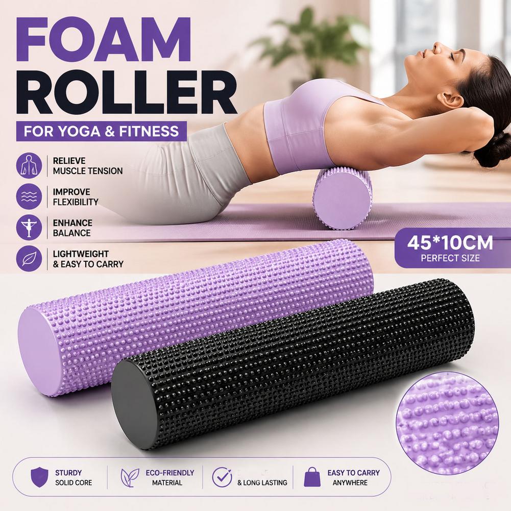 EVA High Density Yoga Foam Rol - огляд і ціна Foam Roller Trigger Point