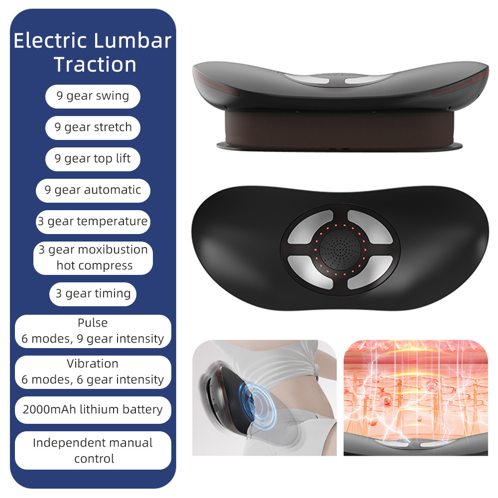 Electric Waist Traction Massag - огляд і ціна Back Stretcher Lumbar