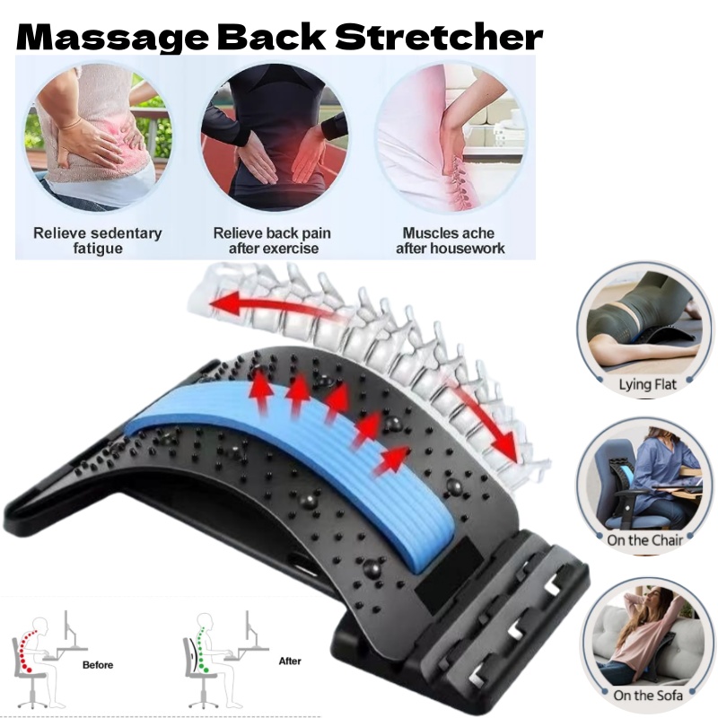 Back Massage Muscle Relaxation - огляд і ціна Back Stretcher Lumbar